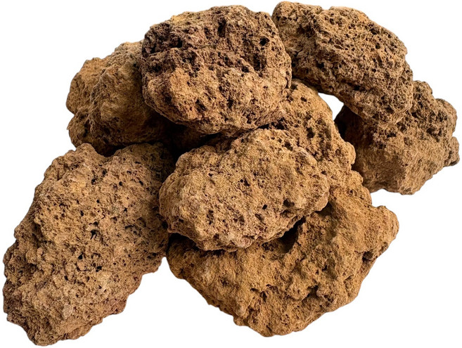 火山石 熔洞石 過濾石 園藝造景 盆景 水族, 紅色