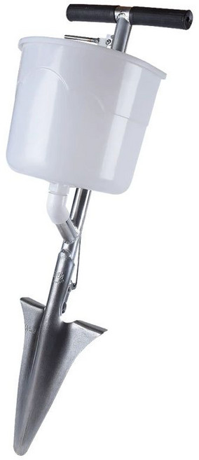 비료주는도구 농업용 텃밭 농사 투입기 주입, 뾰족한 비료 살포기 (작은 흰색 양동이), 1개