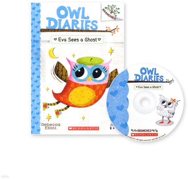 Owl Diaries 2: Eva Sees a Ghost (with CD & Storyplus QR)
