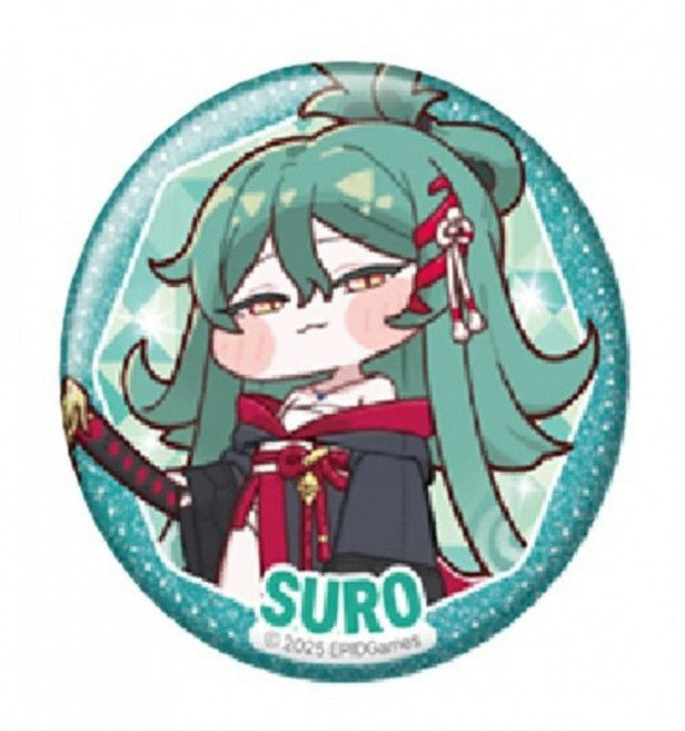 (대원) (트릭컬 : 리바이브) 글리터 캔배지 : 슈로 - (예약판매 2025/09/29~)