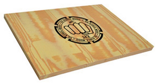 무스포 격파 연습용 보드판 H-44 나무송판무늬, 1개