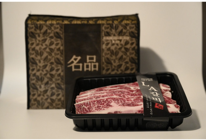 프리미엄 미국산 LA 꽃갈비 선물세트 1Kg, 1개
