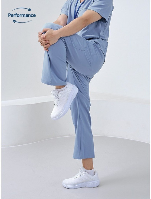 [BE THE CHEF] 남성 멀티포켓 세미와이드 스크럽 팬츠(M-3XL) 3색