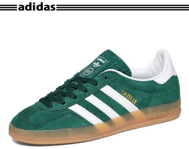 [아디다스] (정품) 스니커즈 가젤 인도어 그린 JI2062
