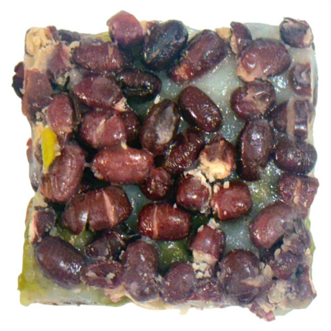 [연화당]국내산 찹쌀로 만든 완두배기콩찰떡(냉동), 20개, 50g