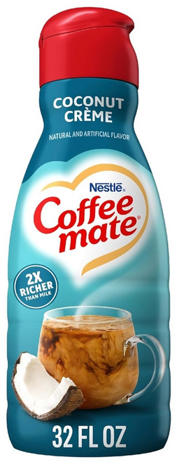 미국발송 커피메이트 코코넛 크림 커피 크리머 946 ml, 1개, 1개입, 946ml