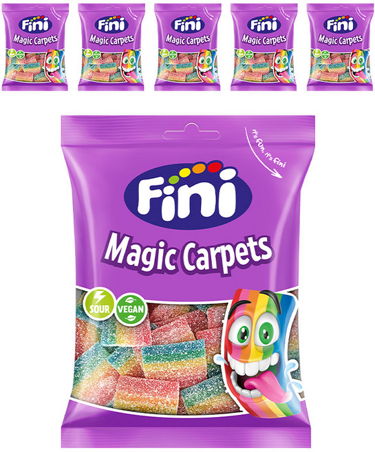 피니 매직 카펫 젤리 90g, 6개
