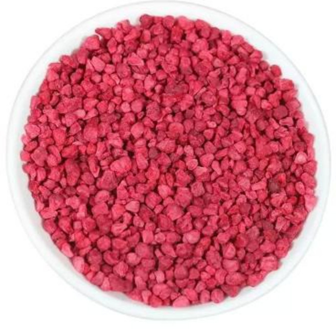 동결건조 라즈베리 다이스 250g 300g JIKTEM 6B1215, 약 5mm 300g