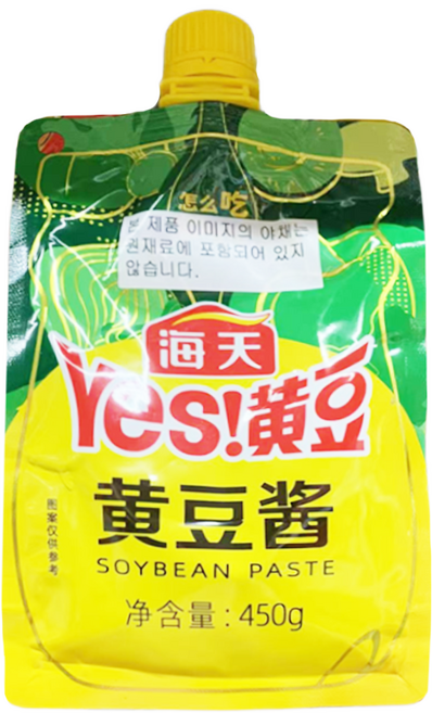 <수란유통> 해천 yes 황두장 450g, 1개