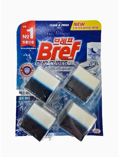 브레프 듀오 큐브 맥스 하이진, 5개, 200g