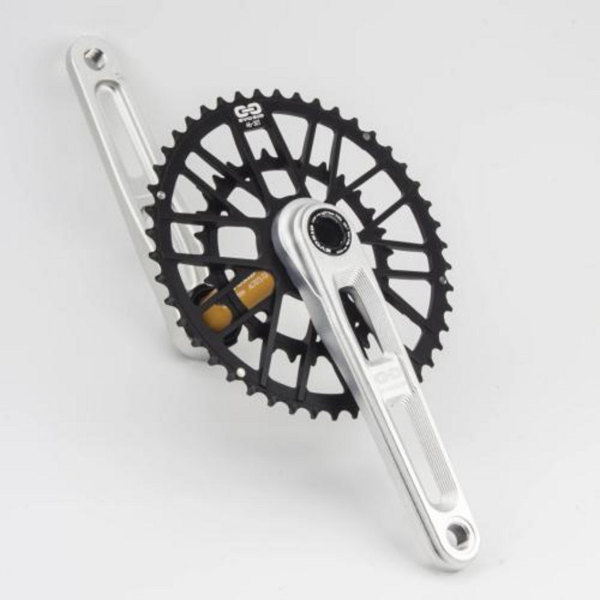 EVOSID GRAVEL 로드 바이크 크랭크셋 GXP 자전거 브래킷 포함 다이렉트 마운트 체인링 12S 46-30T 48-32T, Silver Crank 48-32T, 1개