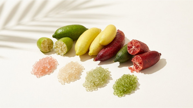 톡톡 핑거라임 캐비어라임 국내산 100g 입문세트 제니오숲, 1개