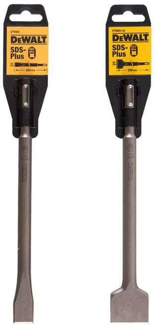 디월트 햄머드릴용 SDS plus 플랫치즐 다가네 DT6803 + DT6802 세트, 1세트