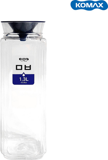 코멕스 사각 물병 1.3L 업소용 식당 냉장고 물통