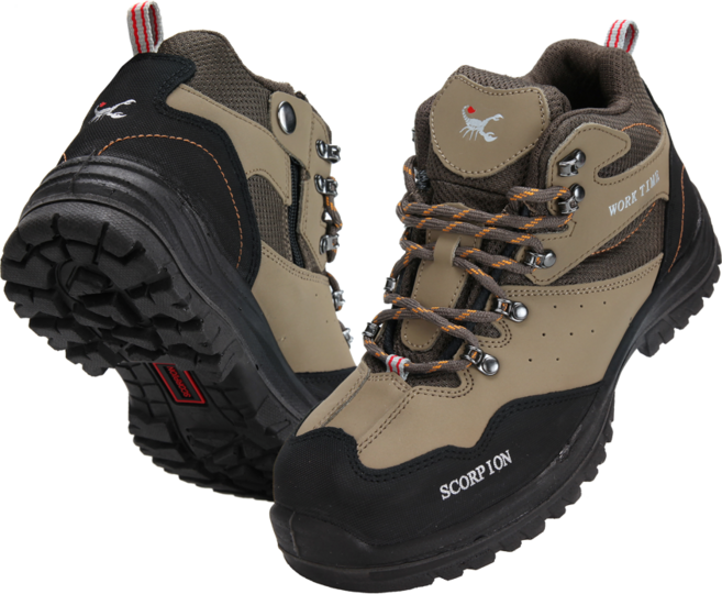 스콜피온 워크타임 안전화 인젝션 안전화 PU깔창