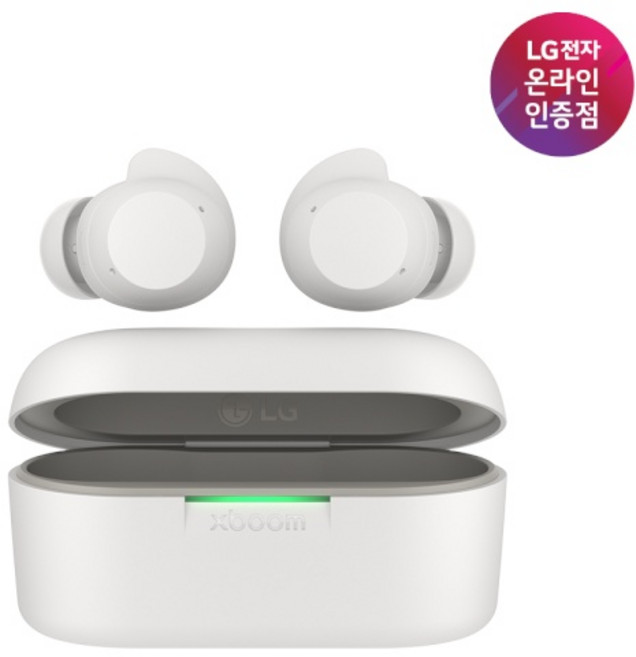 (LG전자) 엑스붐 버즈 xboom Buds 블루투스 이어폰 (화이트), 화이트