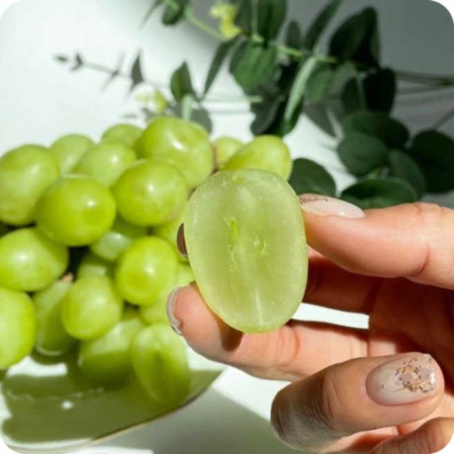 아삭아삭 고당도 애플청포도 오톰크리스피 스윗글로브 달달과수원, 1개, 1kg