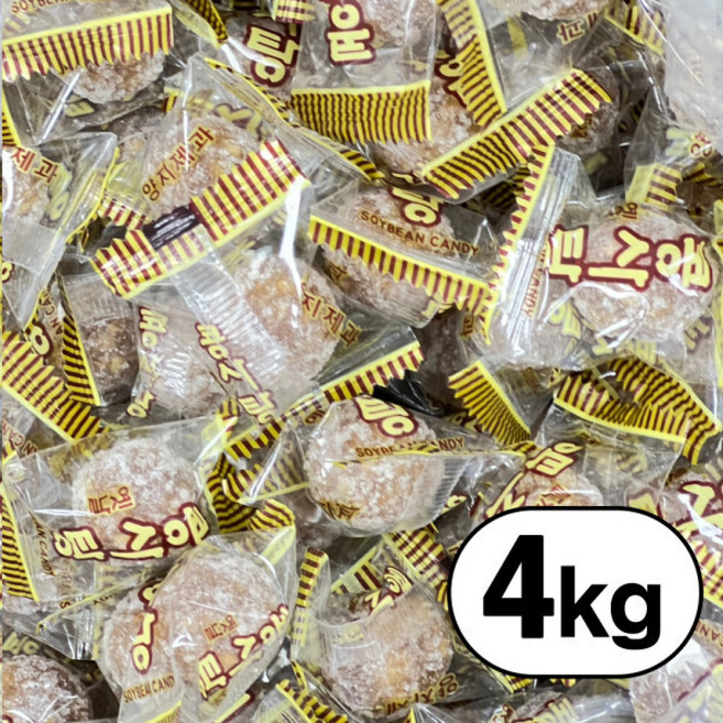 콩사탕 대용량 업소용 종합 캔디, 1개, 4kg