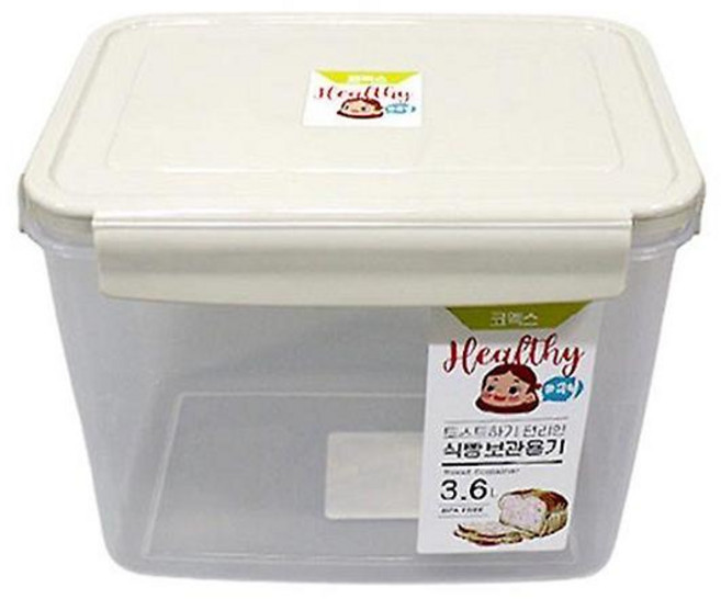 코멕스 식빵보관용기 3.6L, 2개