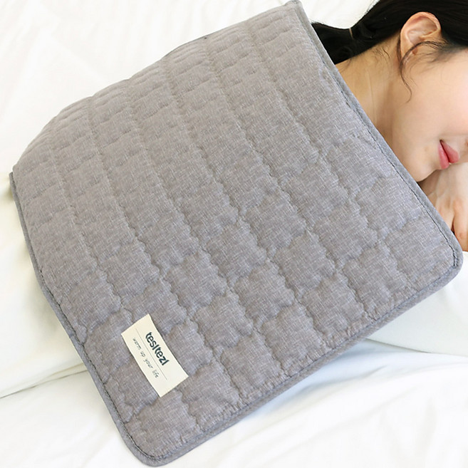 테슬테즐 전기 온열 찜질기 그래핀 탄소 라이트형 Tsz-L55 그레이, Tsz-L55 그레이 라이트형