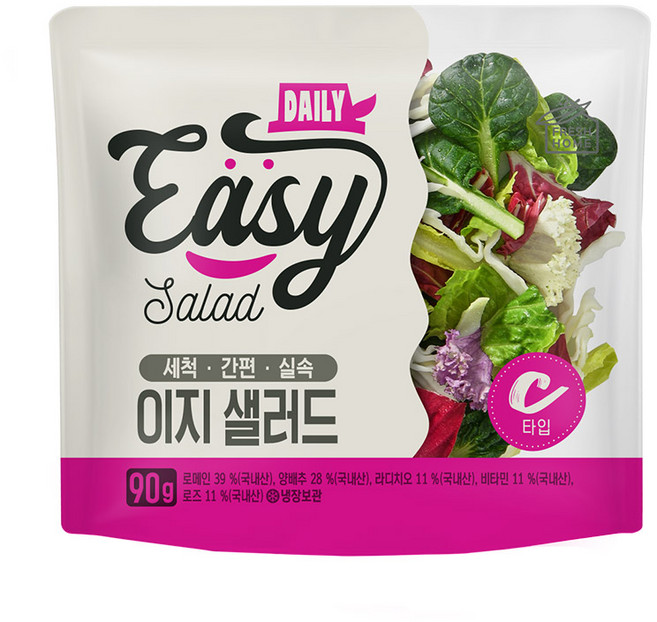 [랭킹닭컴] 프레쉬홈 이지 샐러드 C TYPE, 20개, 90g