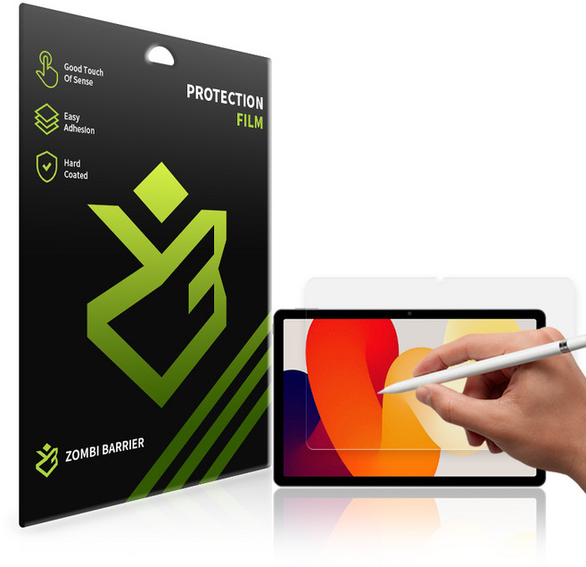 샤오미 레드미 패드 SE 11인치 종이질감 저반사 액정보호필름, 소프트 종이질감 액정 보호필름