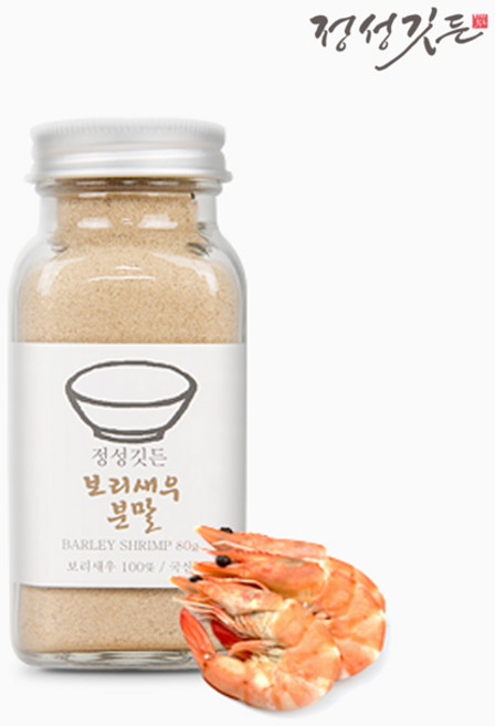 국내산 천연조미료 보리새우 분말 가루, 1개