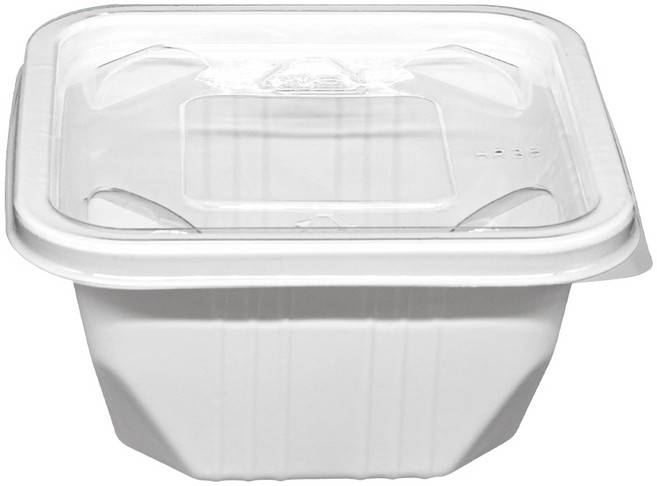 [일용상회]사각 소스용기 JH 125ml 1500세트 백색, 1500개, 1세트