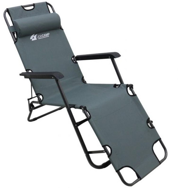 조아캠프 3단 침대 캠핑의자 대, 블루, 1개