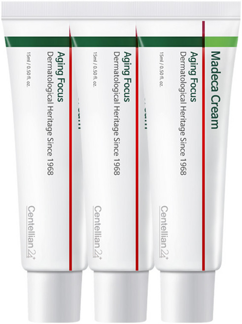 2026년 최신상 동국제약 마데카크림 에이징포커스, 15ml, 3개