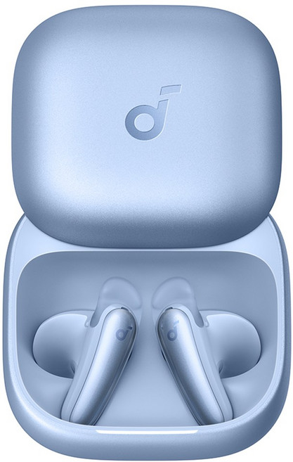 앤커 사운드코어 리버티버즈 세미 인이어 블루투스 이어폰, 블루, D1200