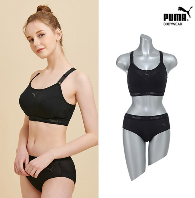 푸마 [푸마] 릴렉스 소프트 브라팬티 2종 BK2 여성 최신상