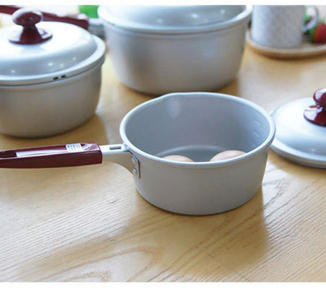 일본산 항공 편수냄비 16cm 1P 손잡이 라면 냄비 ths*09772uW, 1개