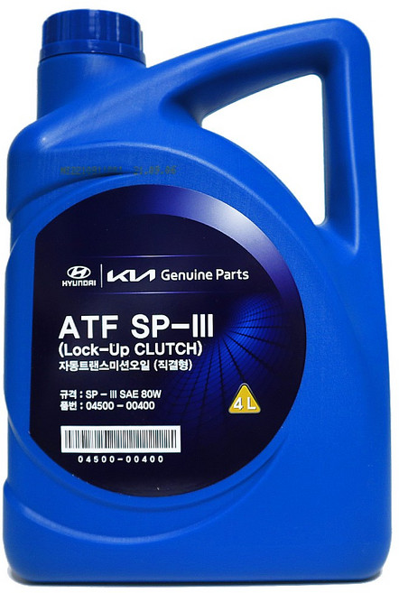 모비스 순정 ATF SP-3 직결형 오토미션오일 4L, 1개, 04500-00400