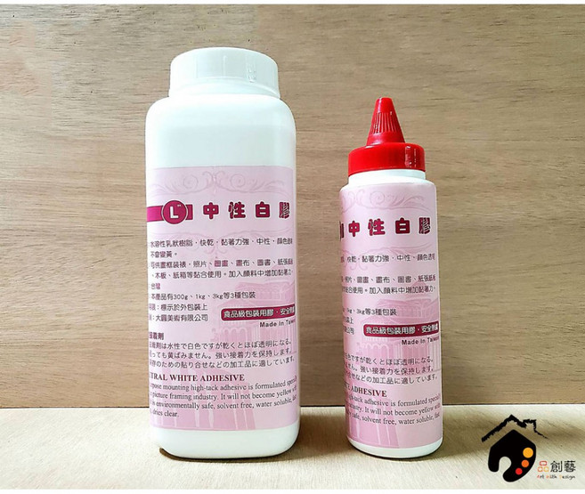 大圓美術 無酸中性白膠 300g/1kg/3kg, 1個, 300 g,全館商品滿500元出貨(不含運費), 3kg