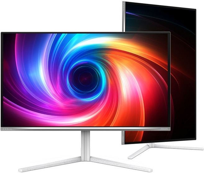 필립스 에브니아 27M2N6501L QHD OLED 240 지싱크 HDR 멀티스탠드 게이밍 화이트 무결점, 68.5cm