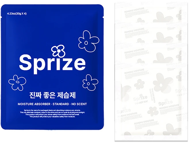 새남맥스(서프라이즈) 제습제 일반형 개별포장 1팩, 4개, 30g - 쿠팡