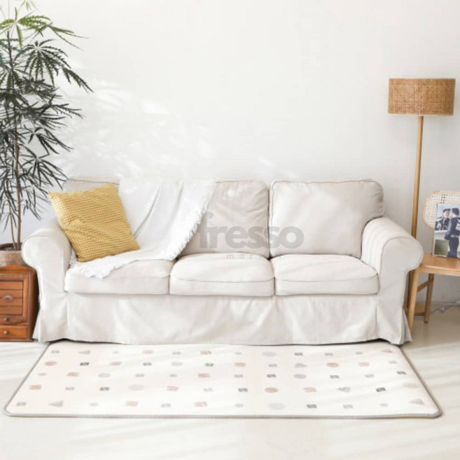 유니룸 보온매트 네모세모 200X300cm 거실보온카페트