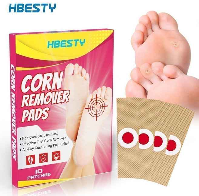 [FDA 인증] 티눈밴드 빠르고 효과적인 제거 티눈/발바닥통증 발바닥 케어 밴드 CC004, 1세트