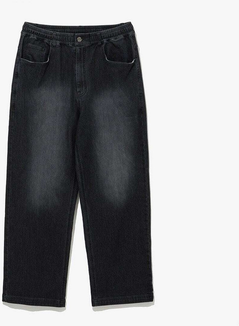 뉴에라 워시드 스웨트 팬츠 블랙 14741939