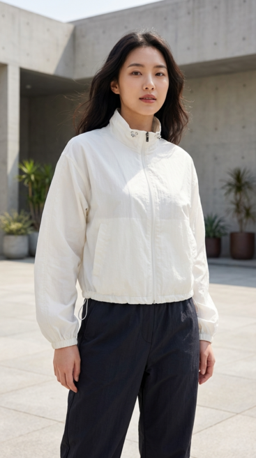 게스 바람막이 여성 봄자켓 자켓 윈드브레이커