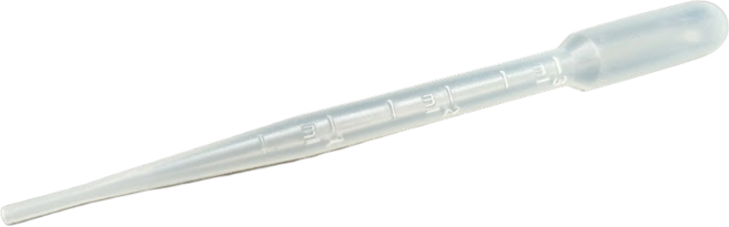 塑膠滴管 巴氏滴管 刻度吸管, 100個, 3ml