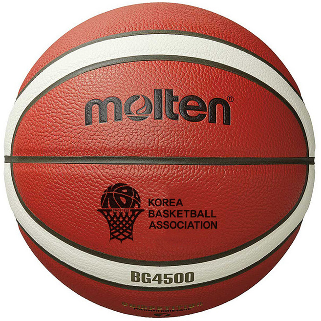 몰텐 - BG4500-KBA 7호 농구공 대한민국농구협회 초중고 엘리트 생활체육 사용구, BG4500, 1개