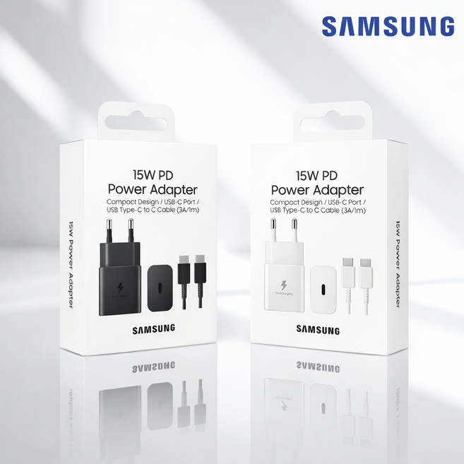 [삼성전자] 15W PD 고속충전기 EP-T1510X [화이트], 화이트, 1개