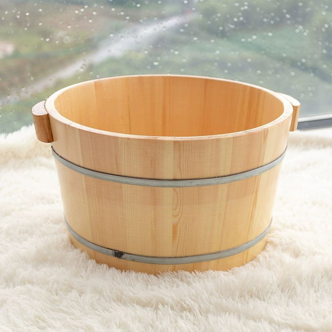 가정용 향기로운 히노끼 21cm나무통 편백나무 포함, 1개, 소나무 21CM 단통