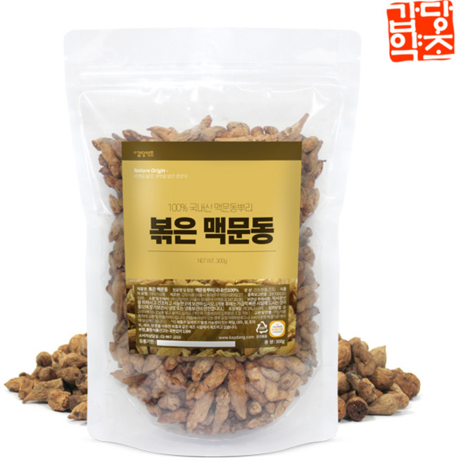 갑당약초 볶은 맥문동 300g 국내산 거심, 3개