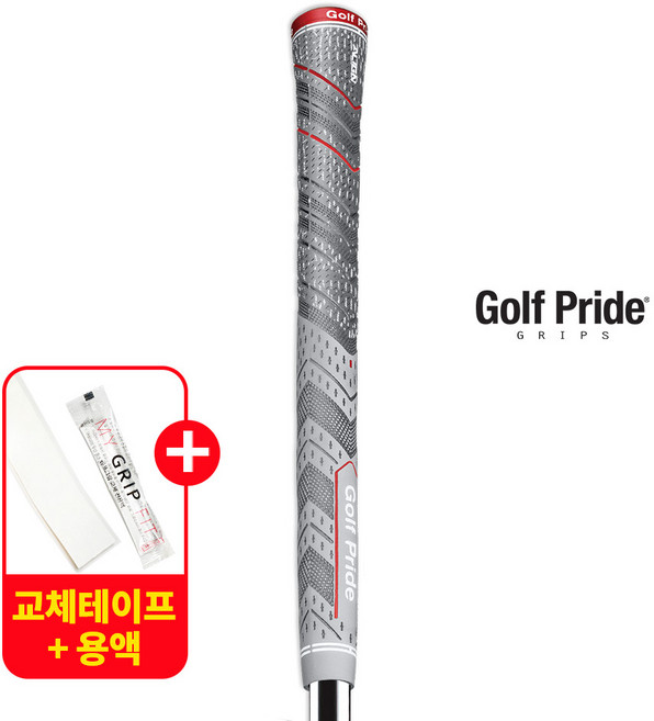 골프프라이드 MCC PLUS4 얼라인 골프그립 일관된 그립감 유지 교체용품 증정, 1개, MCC PLUS4 얼라인 미드사이즈 M4XM-60X