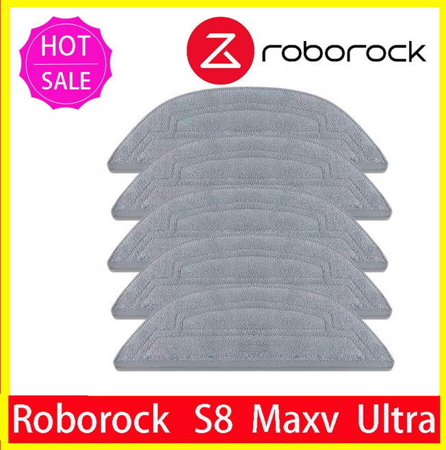 roborock 호환 특수 걸레 로봇 액세서리 S8 MaxV 울트라 맥스, 04 5pcs, 5pcs
