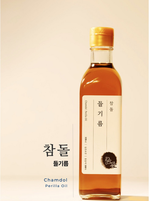 참돌 들기름, 1개, 320ml