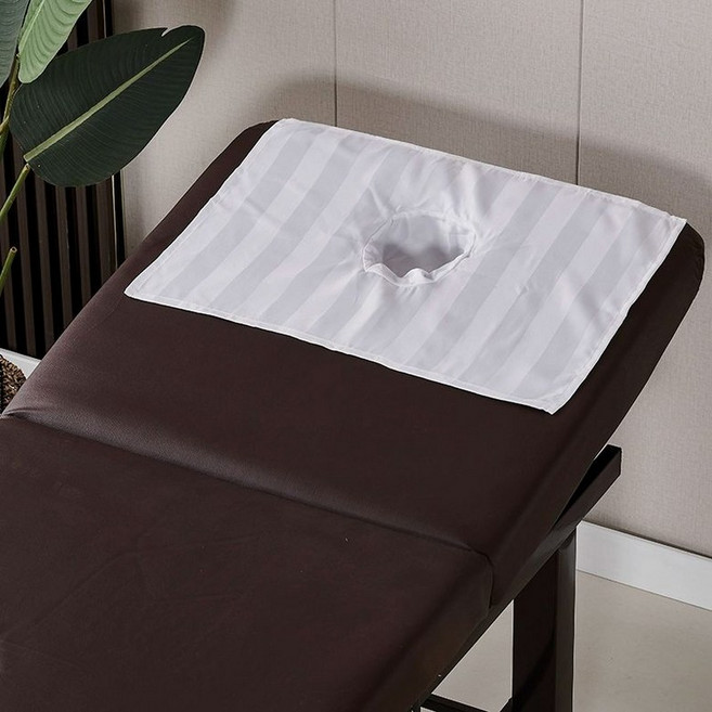 미용베드커버 마사지 경락 침대보 속눈썹, 화이트침대커버50x60cm